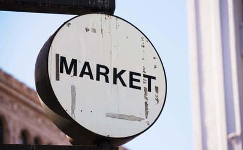 Market sign